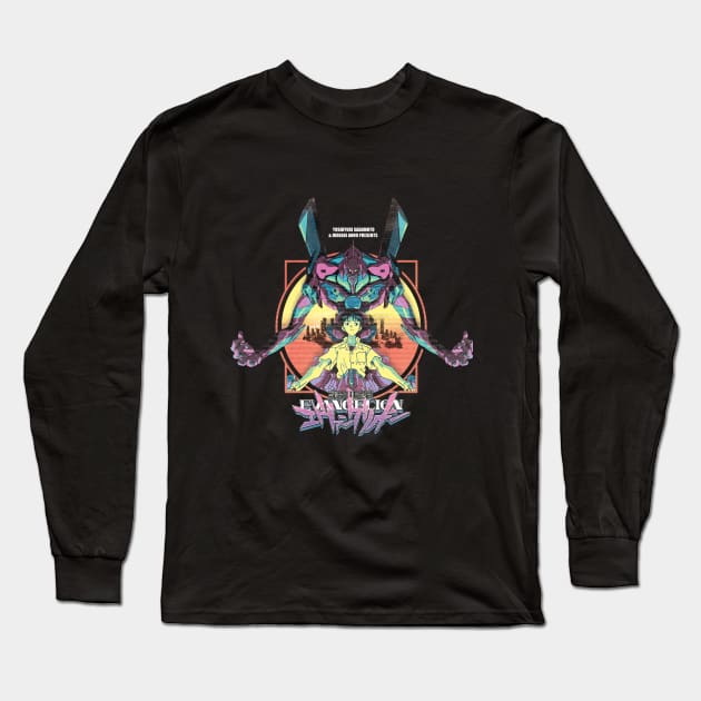 Evangelion Long Sleeve T-Shirt by geeeeeeeeeeeek